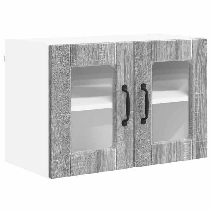 Dulap de bucătărie cu raft 2 pcs Gri Sonoma 60 x 31 x 40 cm - WALTI WALTI