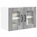 Dulap de bucătărie cu raft 2 pcs Gri Sonoma 60 x 31 x 40 cm - WALTI WALTI