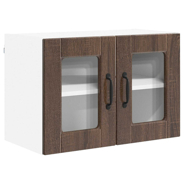 Dulap de bucătărie cu raft 2 pcs Stejar închis 60 x 31 x 40 cm - WALTI WALTI