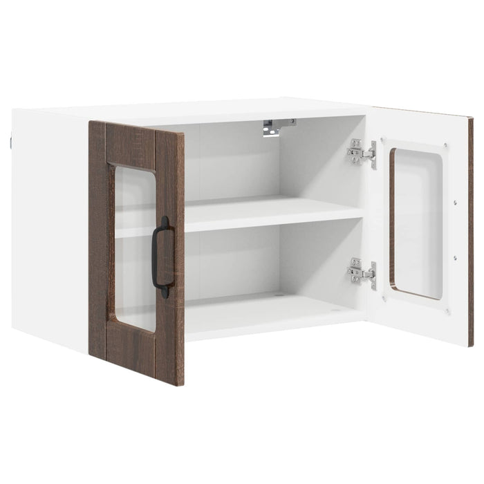 Dulap de bucătărie cu raft 2 pcs Stejar închis 60 x 31 x 40 cm - WALTI WALTI