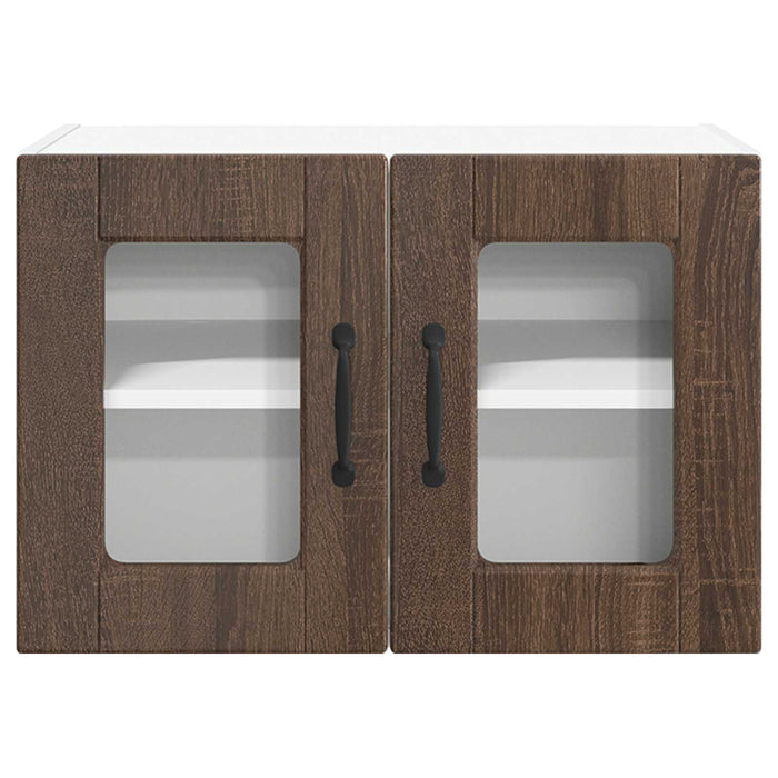 Dulap de bucătărie cu raft 2 pcs Stejar închis 60 x 31 x 40 cm - WALTI WALTI