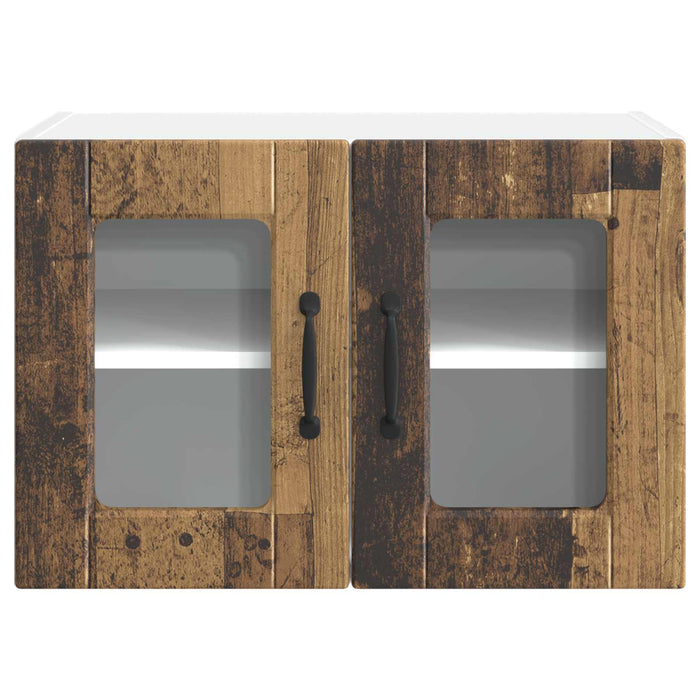 Dulap de bucătărie cu raft 2 pcs Lemn vechi 60 x 31 x 40 cm - WALTI WALTI