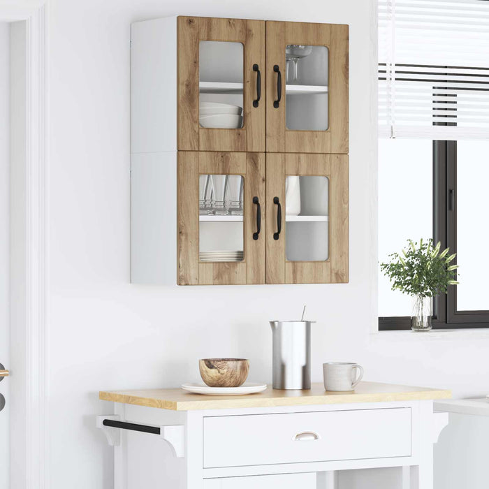 Dulap de bucătărie 2 pcs Stejar Artizanal 60 x 31 x 40 cm - WALTI WALTI