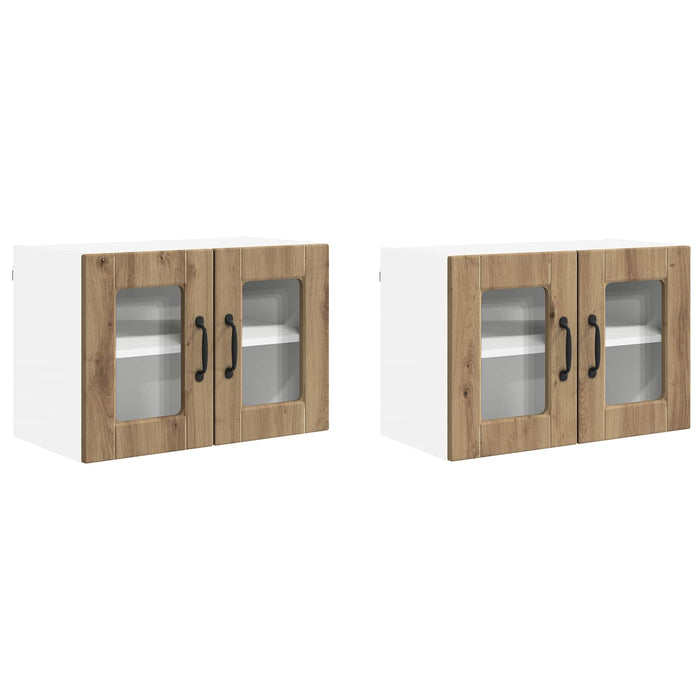 Dulap de bucătărie 2 pcs Stejar Artizanal 60 x 31 x 40 cm - WALTI WALTI