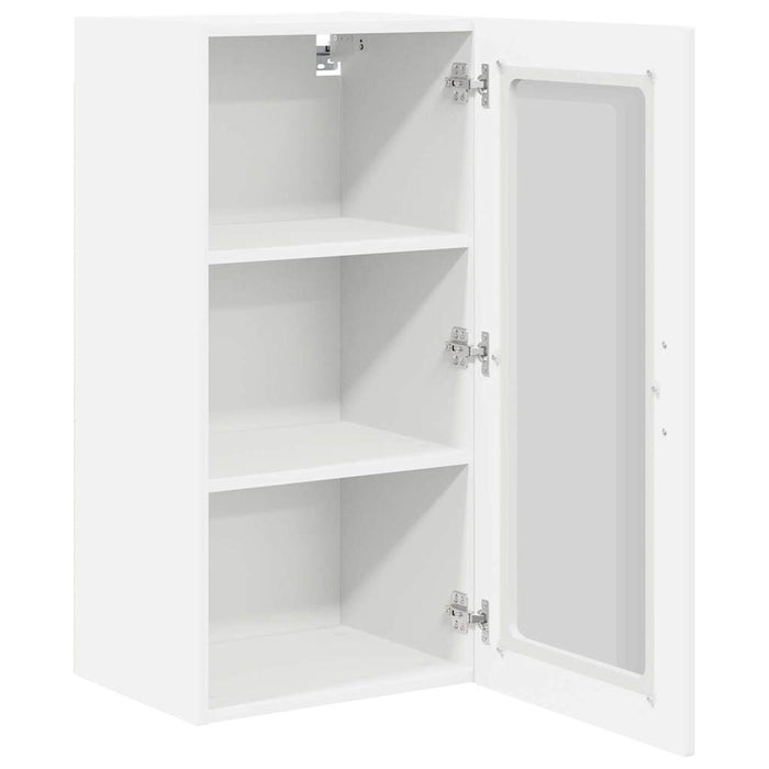 Dulap de bucătărie 2 pcs Alb 40 x 31 x 80 cm Lemn compozit - WALTI WALTI