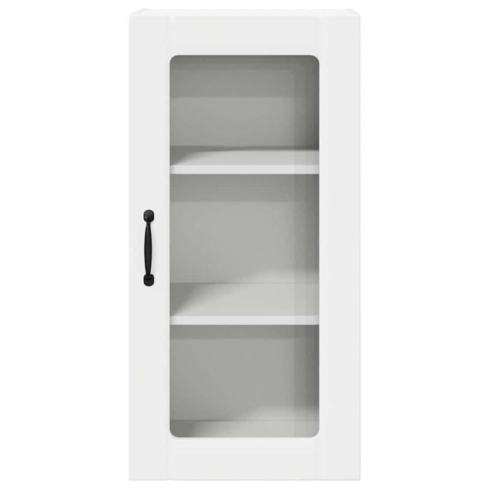 Dulap de bucătărie 2 pcs Alb 40 x 31 x 80 cm Lemn compozit - WALTI WALTI