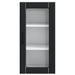 Dulap de bucătărie cu raft Negru 40 x 31 x 80 cm Lemn compozit - WALTI WALTI
