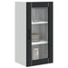 Dulap de bucătărie cu raft Negru 40 x 31 x 80 cm Lemn compozit - WALTI WALTI