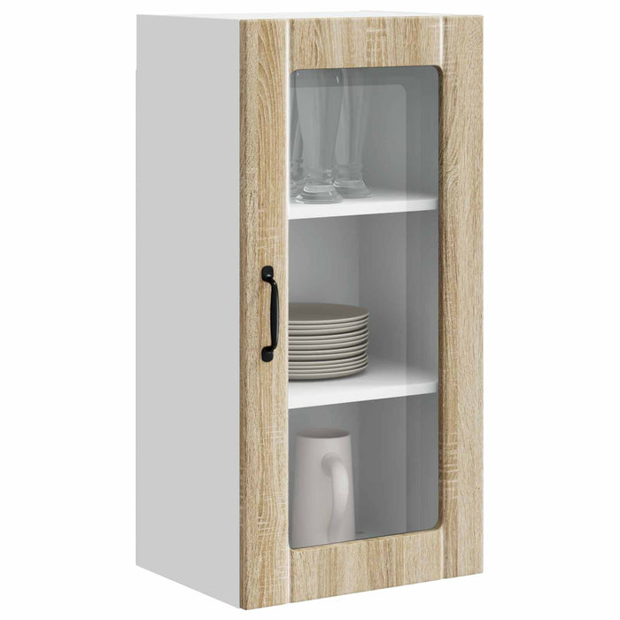 Dulap de bucătărie cu raft 2 pcs Stejar Sonoma 40 x 31 x 80 cm - WALTI WALTI