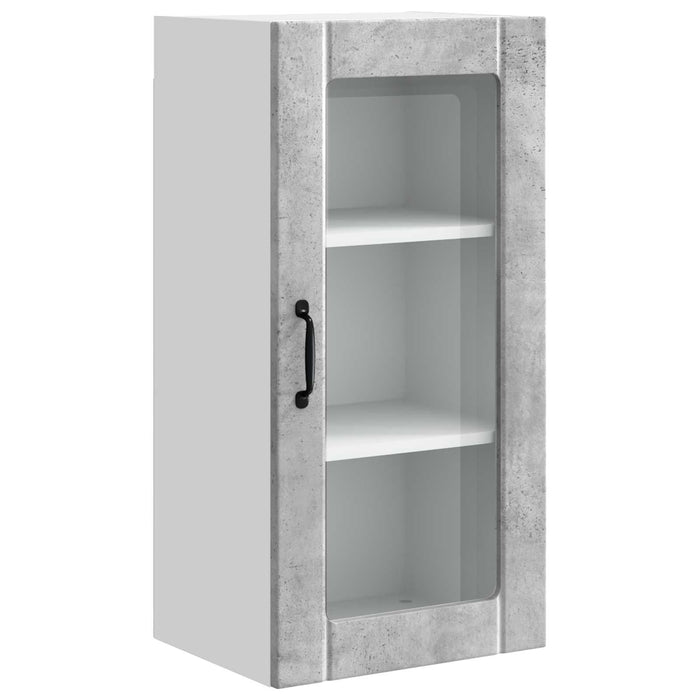 Dulap de bucătărie Gri din beton 40 x 31 x 80 cm Lemn compozit - WALTI WALTI