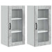 Dulap de bucătărie cu raft 2 pcs Gri din beton 40 x 31 x 80 cm - WALTI WALTI