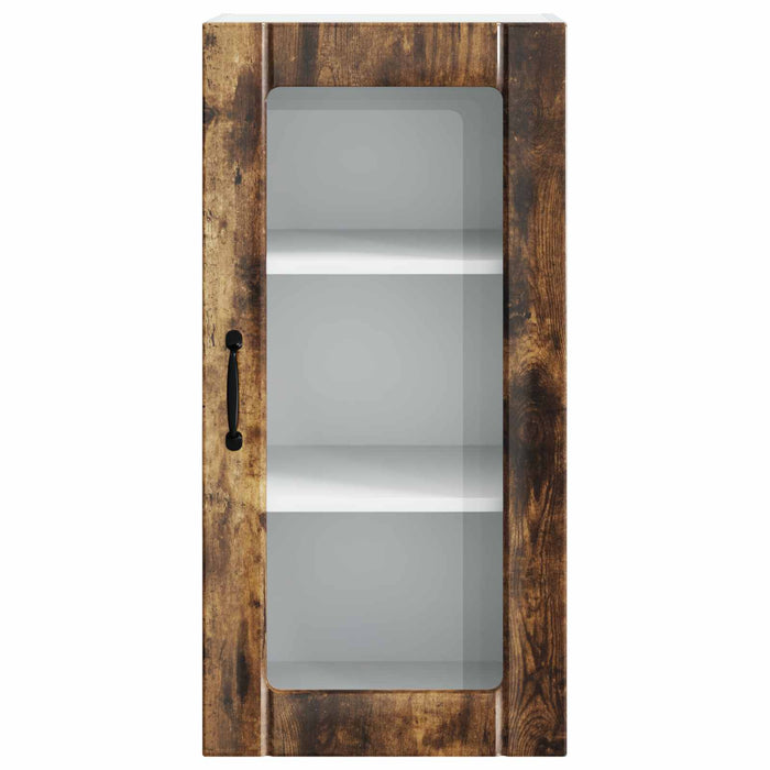 Dulap de bucătărie cu raft 2 pcs Stejar fumuriu 40 x 31 x 80 cm - WALTI WALTI