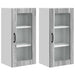 Dulap de bucătărie cu raft 2 pcs Gri Sonoma 40 x 31 x 80 cm - WALTI WALTI