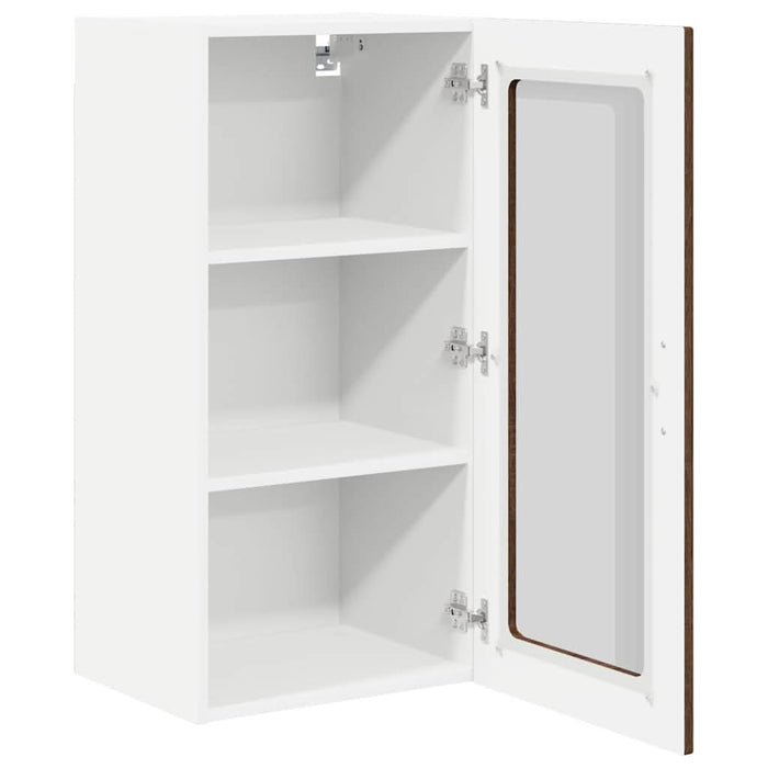 Dulap de bucătărie cu raft 2 pcs Stejar închis 40 x 31 x 80 cm - WALTI WALTI