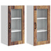 Dulap de bucătărie cu raft 2 pcs Lemn vechi 40 x 31 x 80 cm - WALTI WALTI