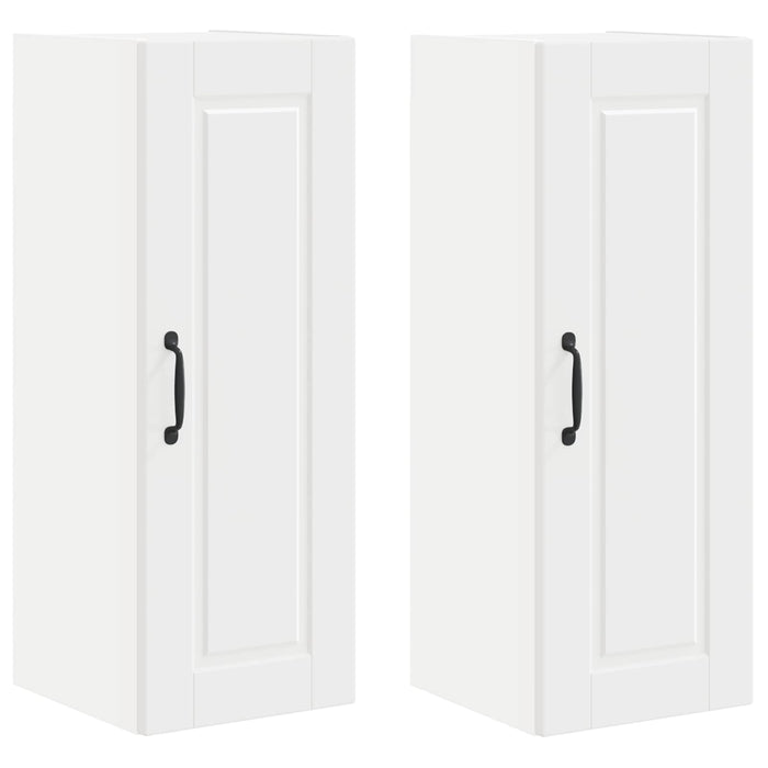 Dulap de bucătărie 2 pcs Alb 30 x 31 x 80 cm Lemn compozit - WALTI WALTI