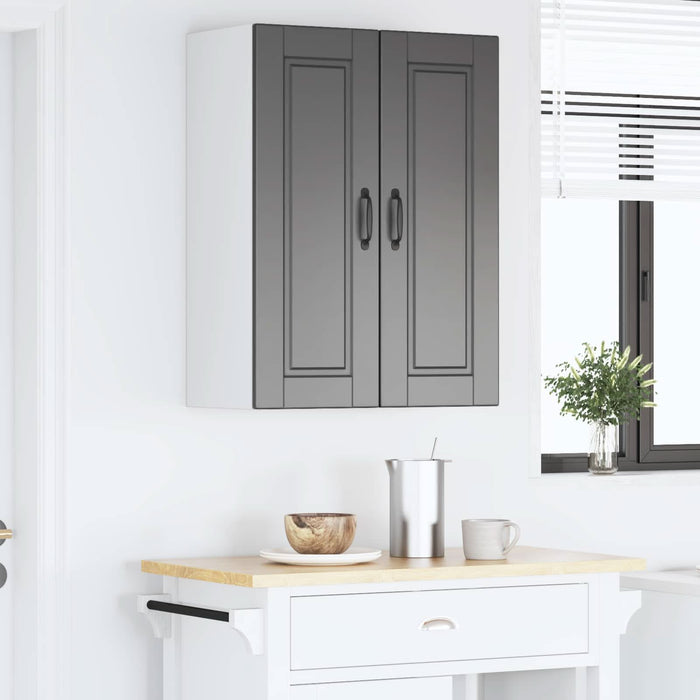 Dulap de bucătărie 2 pcs Negru 30 x 31 x 80 cm Lemn compozit - WALTI WALTI
