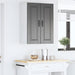 Dulap de bucătărie 2 pcs Negru 30 x 31 x 80 cm Lemn compozit - WALTI WALTI
