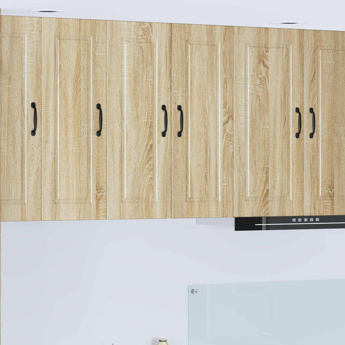 Dulap de bucătărie cu raft 2 pcs Stejar Sonoma 30 x 31 x 80 cm - WALTI WALTI
