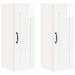 Dulap de bucătărie cu raft 2 pcs Alb lucios 30 x 31 x 80 cm - WALTI WALTI