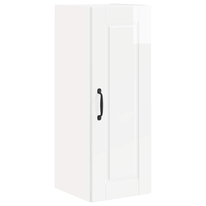 Dulap de bucătărie cu raft 2 pcs Alb lucios 30 x 31 x 80 cm - WALTI WALTI