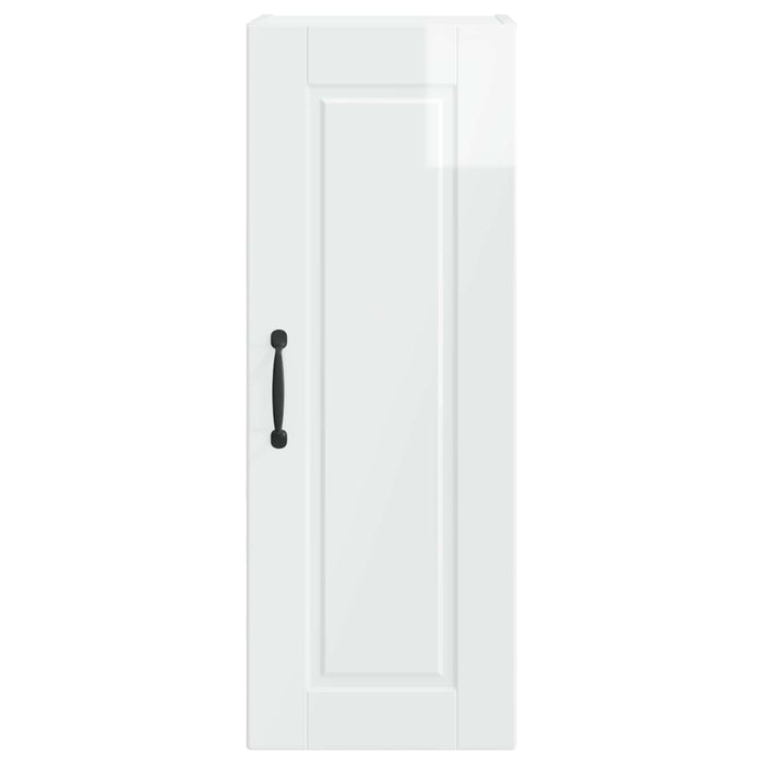 Dulap de bucătărie cu raft 2 pcs Alb lucios 30 x 31 x 80 cm - WALTI WALTI