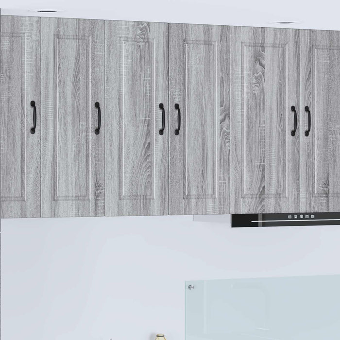 Dulap de bucătărie Gri Sonoma 30 x 31 x 80 cm Lemn compozit - WALTI WALTI