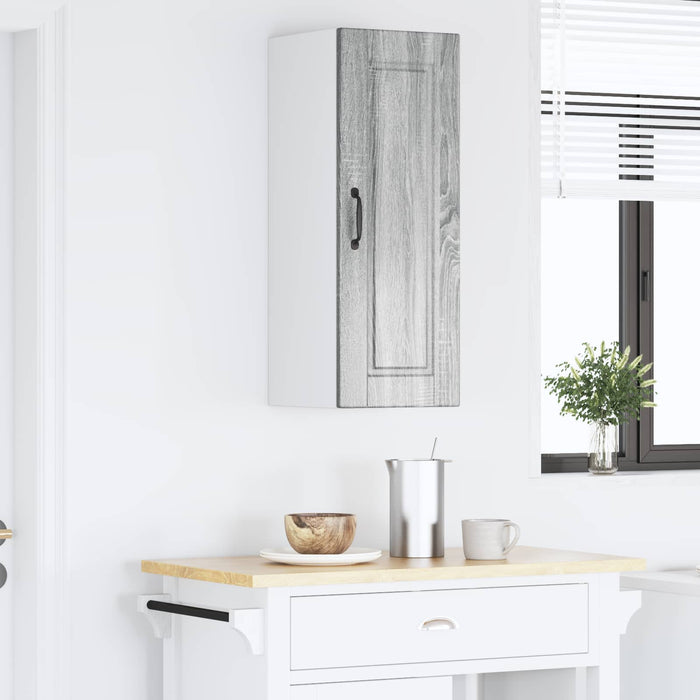 Dulap de bucătărie Gri Sonoma 30 x 31 x 80 cm Lemn compozit - WALTI WALTI