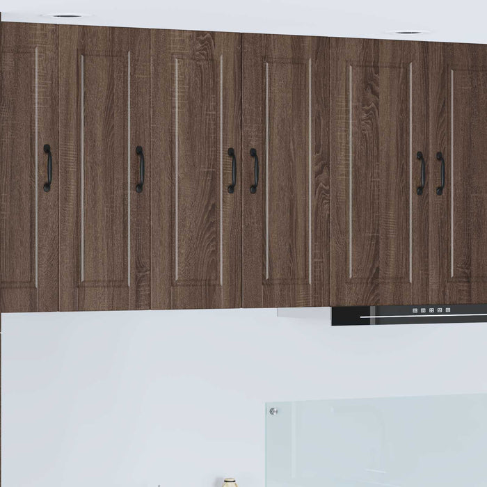 Dulap de bucătărie cu raft 2 pcs Stejar închis 30 x 31 x 80 cm - WALTI WALTI
