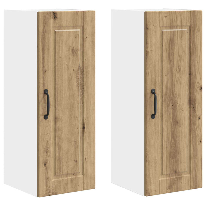 Dulap de bucătărie 2 pcs Stejar Artizanal 30 x 31 x 80 cm - WALTI WALTI