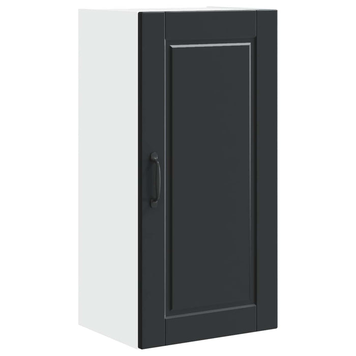 Dulap de bucătărie cu raft Negru 40 x 31 x 80 cm Lemn compozit - WALTI WALTI