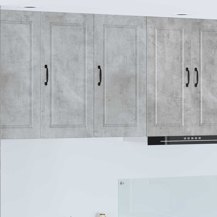 Dulap de bucătărie Gri din beton 40 x 31 x 80 cm Lemn compozit - WALTI WALTI