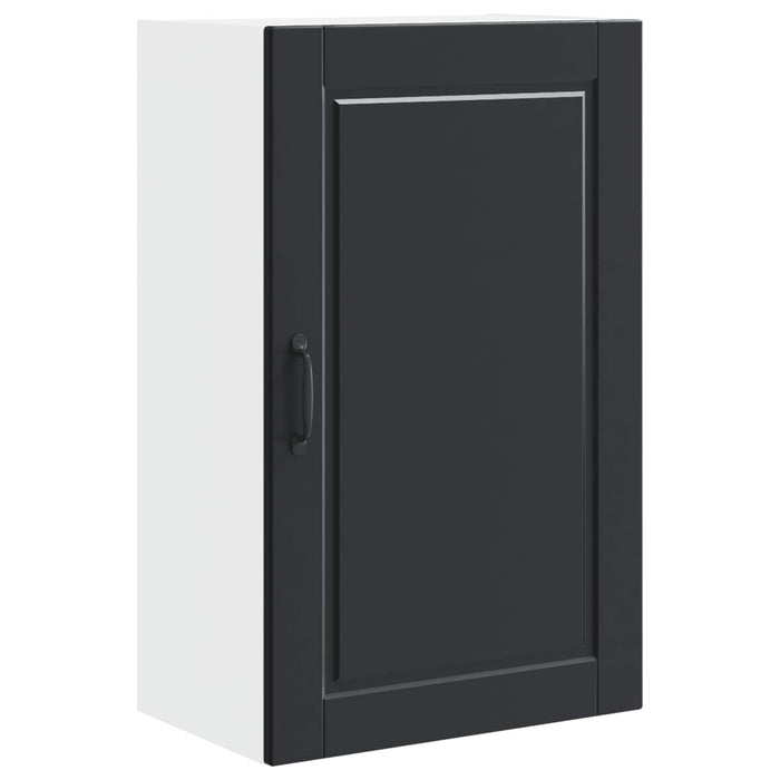 Dulap de bucătărie cu raft Negru 50 x 31 x 80 cm Lemn compozit - WALTI WALTI