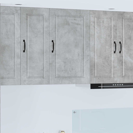 Dulap de bucătărie Gri din beton 50 x 31 x 80 cm Lemn compozit - WALTI WALTI
