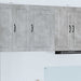 Dulap de bucătărie Gri din beton 50 x 31 x 80 cm Lemn compozit - WALTI WALTI