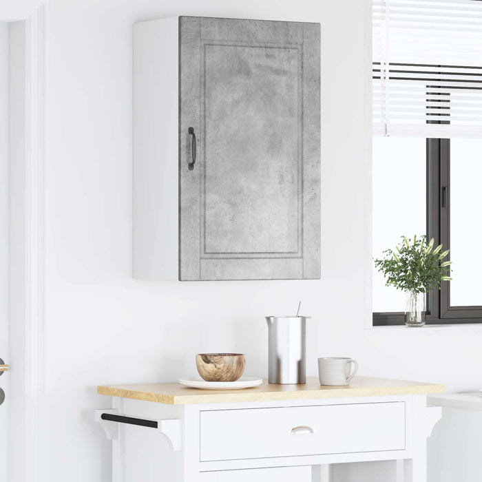 Dulap de bucătărie Gri din beton 50 x 31 x 80 cm Lemn compozit - WALTI WALTI