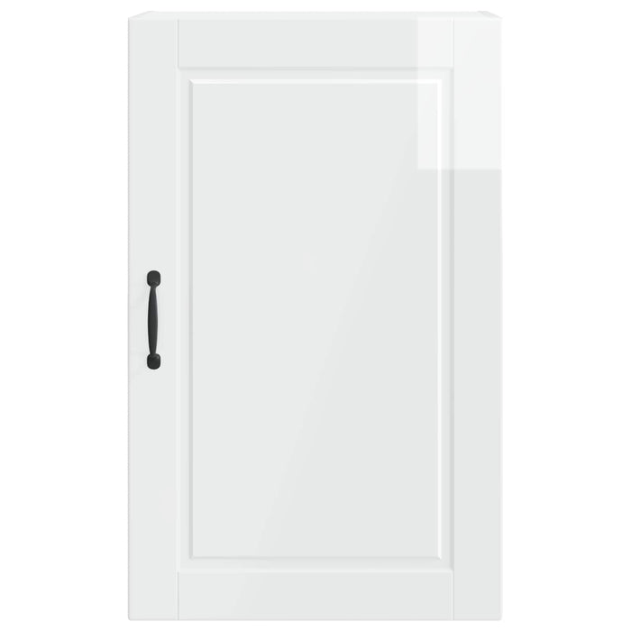Dulap de bucătărie Alb lucios 50 x 31 x 80 cm Lemn compozit - WALTI WALTI
