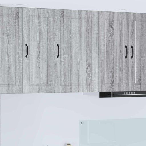 Dulap suspendat de bucătărie cu raft Gri Sonoma 50 x 31 x 80 cm - WALTI WALTI