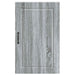 Dulap suspendat de bucătărie cu raft Gri Sonoma 50 x 31 x 80 cm - WALTI WALTI