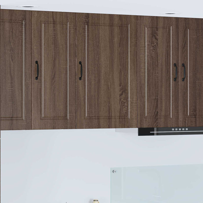 Dulap de bucătărie Stejar închis 50 x 31 x 80 cm Lemn compozit - WALTI WALTI