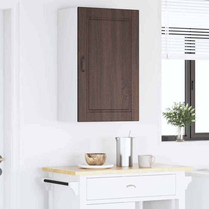 Dulap de bucătărie Stejar închis 50 x 31 x 80 cm Lemn compozit - WALTI WALTI