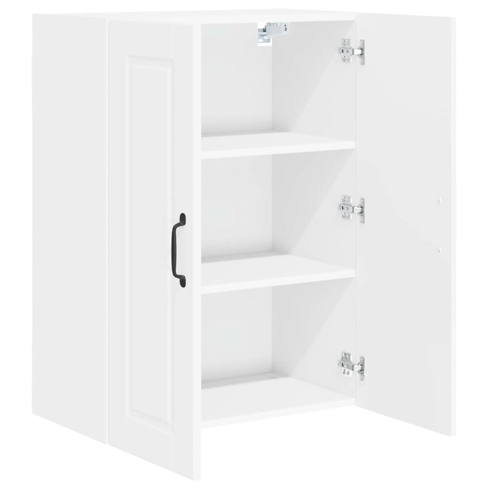 Dulap de bucătărie cu raft Alb 60 x 31 x 80 cm Lemn compozit - WALTI WALTI