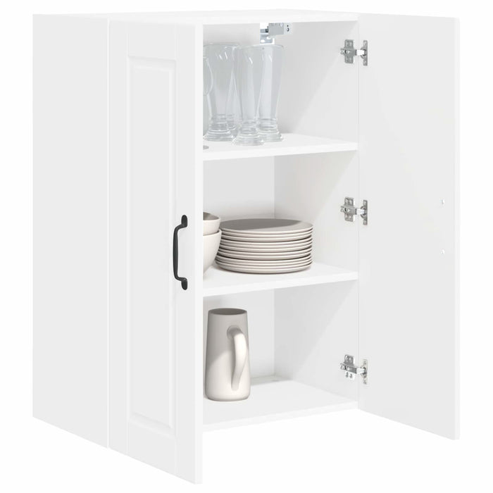 Dulap de bucătărie cu raft Alb 60 x 31 x 80 cm Lemn compozit - WALTI WALTI