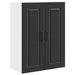Dulap de bucătărie cu raft Negru 60 x 31 x 80 cm Lemn compozit - WALTI WALTI