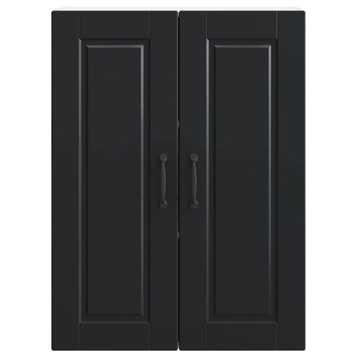 Dulap de bucătărie cu raft Negru 60 x 31 x 80 cm Lemn compozit - WALTI WALTI