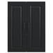 Dulap de bucătărie cu raft Negru 60 x 31 x 80 cm Lemn compozit - WALTI WALTI