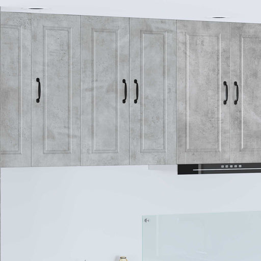 Dulap de bucătărie Gri din beton 60 x 31 x 80 cm Lemn compozit - WALTI WALTI