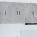 Dulap de bucătărie Gri din beton 60 x 31 x 80 cm Lemn compozit - WALTI WALTI