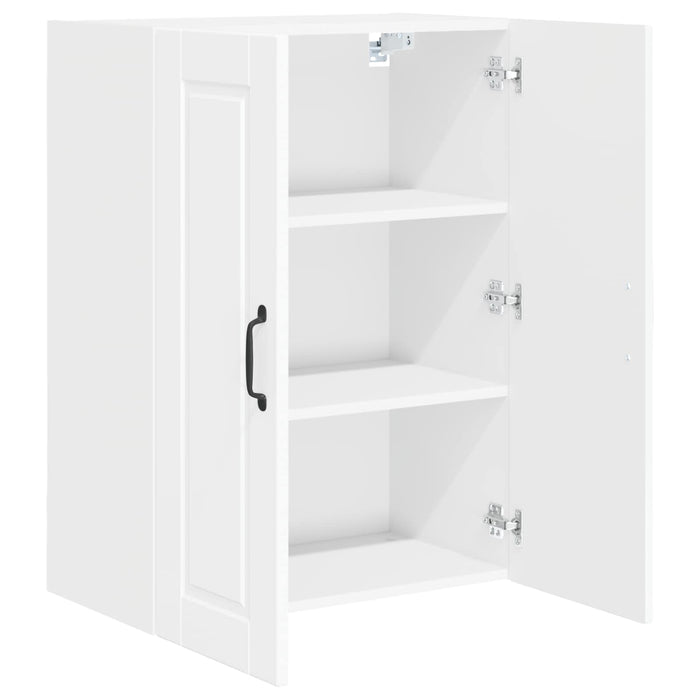 Dulap de bucătărie Alb lucios 60 x 31 x 80 cm Lemn compozit - WALTI WALTI