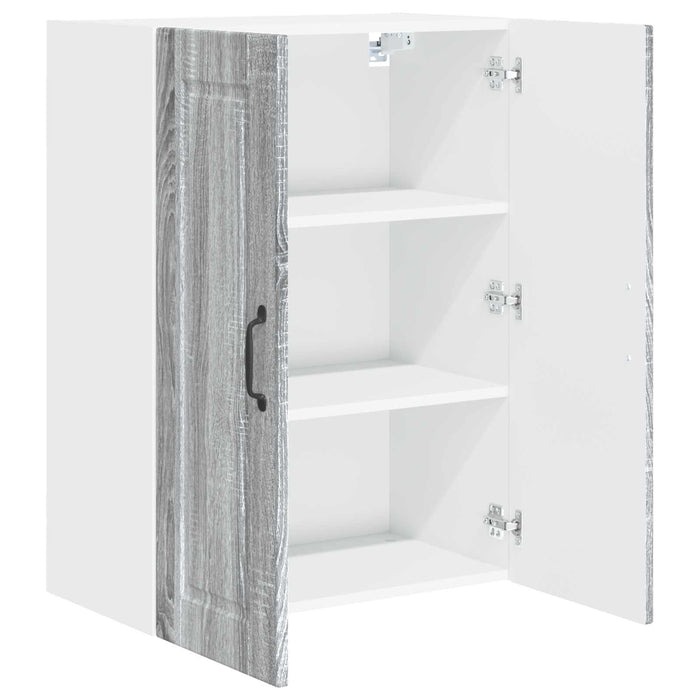Dulap de bucătărie Gri Sonoma 60 x 31 x 80 cm Lemn compozit - WALTI WALTI